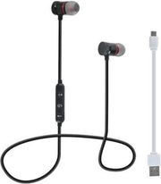 R1 Bluetooth Headset in ear Sport Oortjes - Zwart