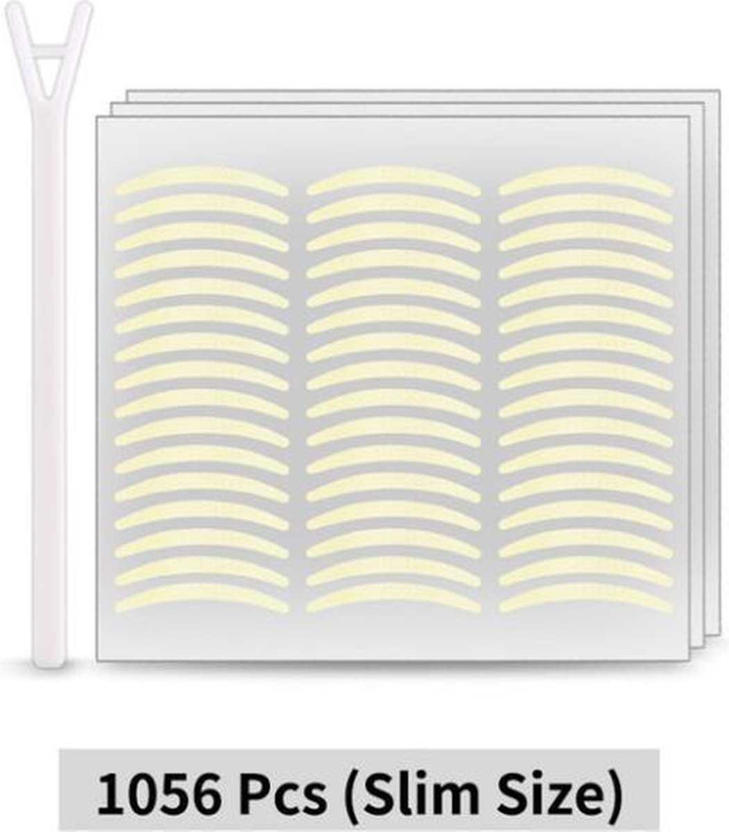 Ooglidstickers - Ooglidcorrectie - Ooglidtape - Eyelid - Small - 1056 stuks