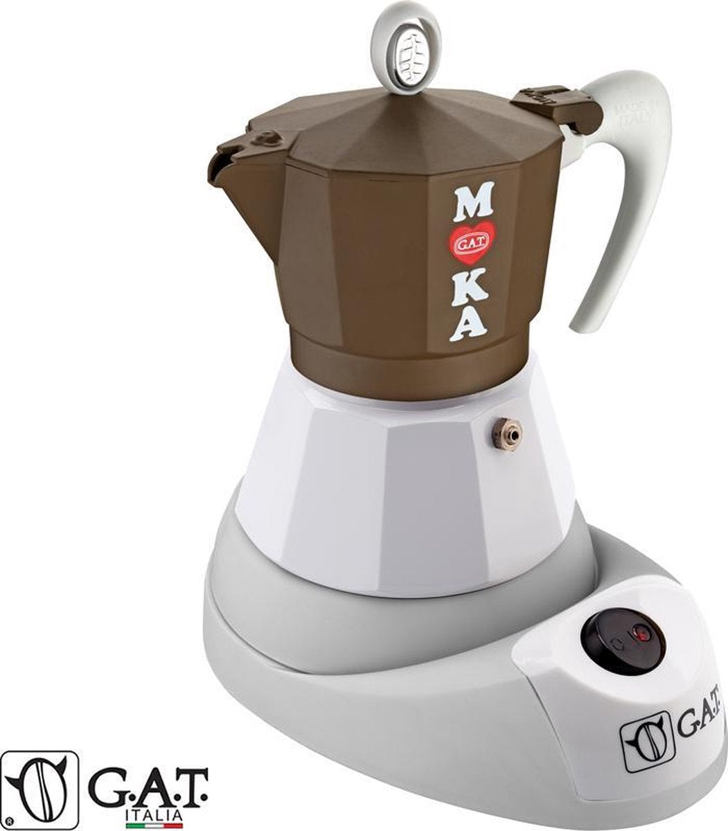 G.A.T. Italia Golosa 6 kops - Elektrische Percolator