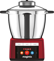 Magimix Cook Expert - Cookprocessor - Foodprocessor - Inductie - 3.6L - 12 automatische programma's - 30 jaar motorgarantie - Rood