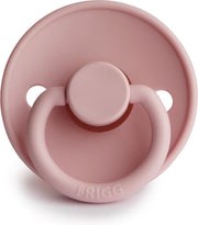 FRIGG Fopspeen maat 2 - 6-18 maanden - Baby Pink - Natuurrubber