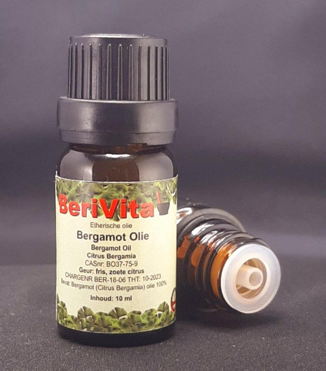 Bergamot Olie 100% 10ml - Etherische Bergamotolie van Bergamotschillen