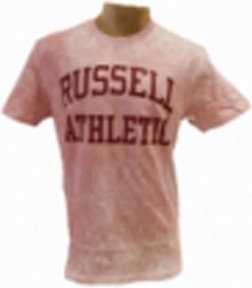 Russell T Shirt Groot Logo Rose