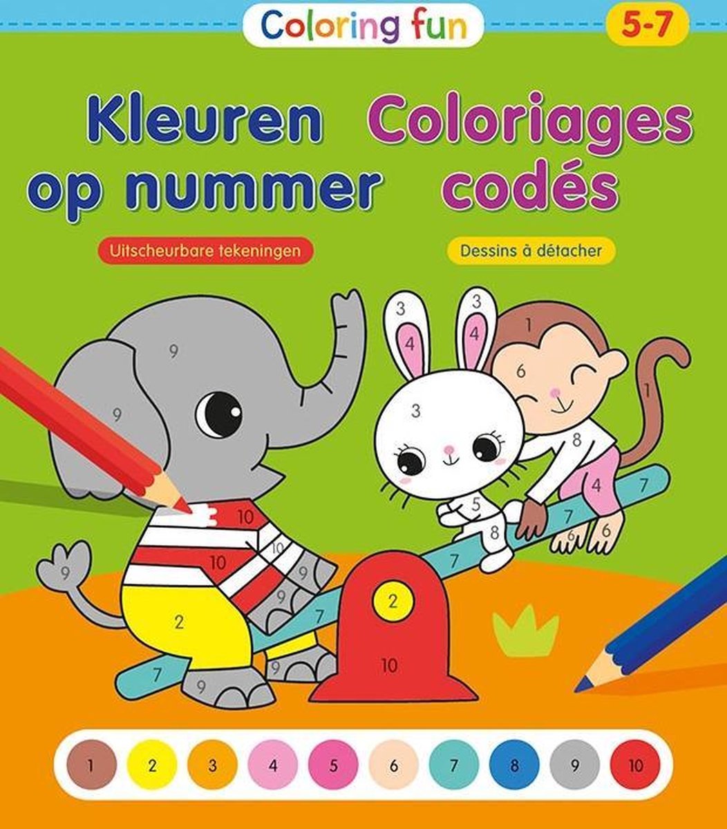 Deltas Coloring Fun - Kleuren Op  Nummer