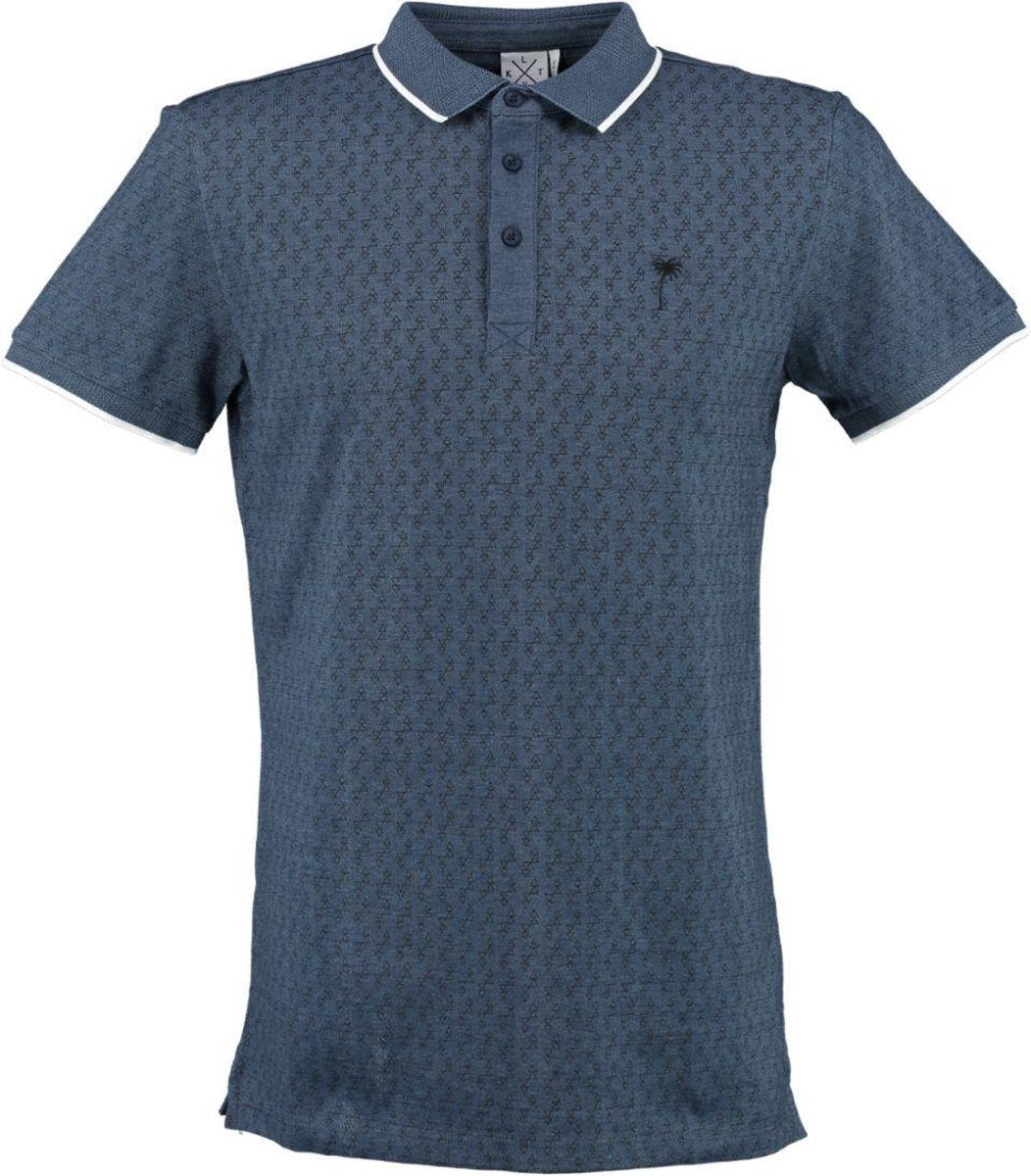 Kultivate blauwe polo - Maat XS