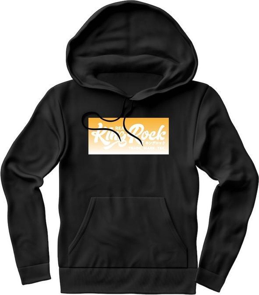 KingRock Studio  Hoodie | Geel | Heren / Dames | Original & Vintage Hoodie met Capuchon | Perfect Kleding Trui Verjaardag Cadeau |
