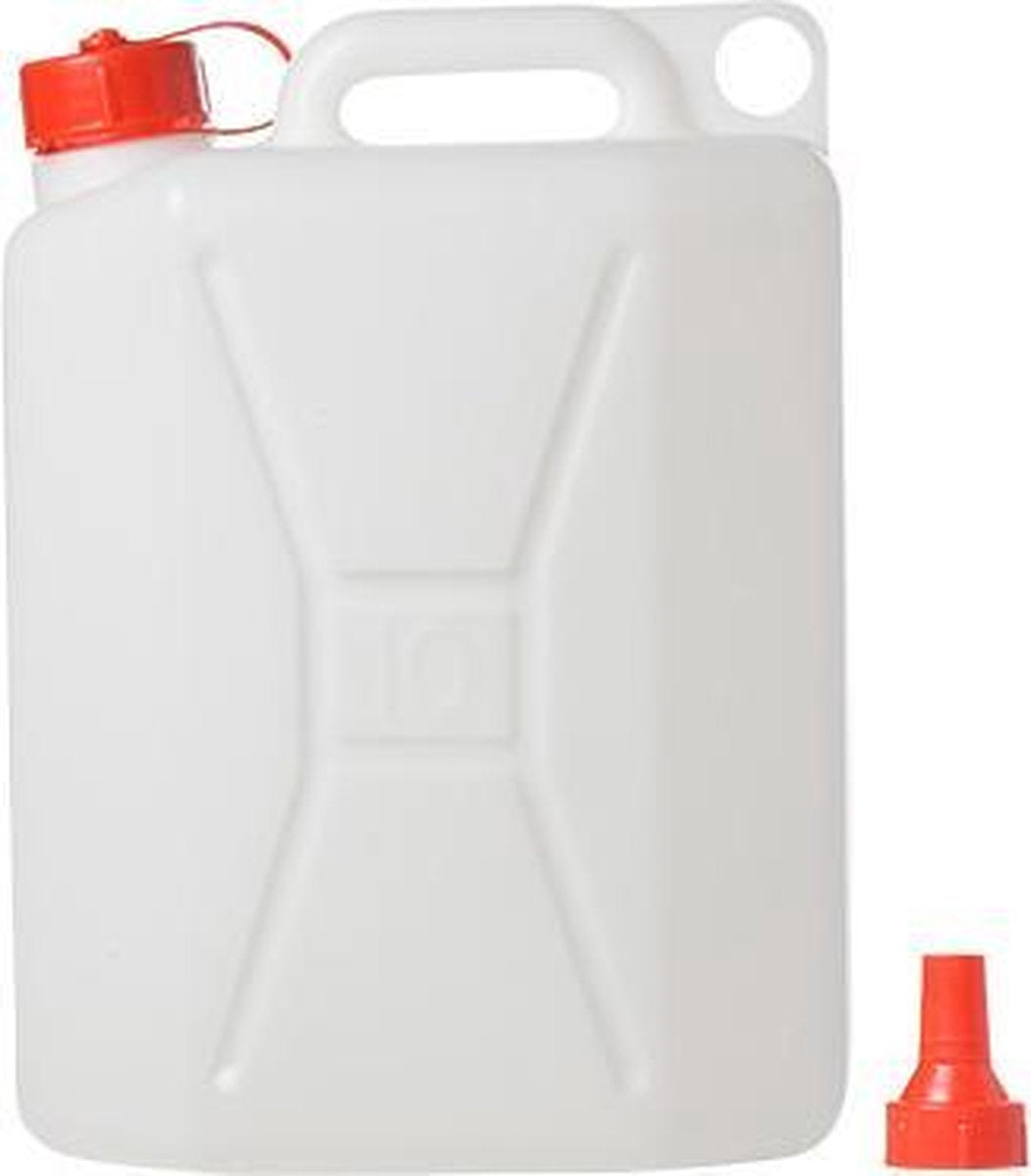 Jerrycan - Wit - 10l - Voor water en brandstof