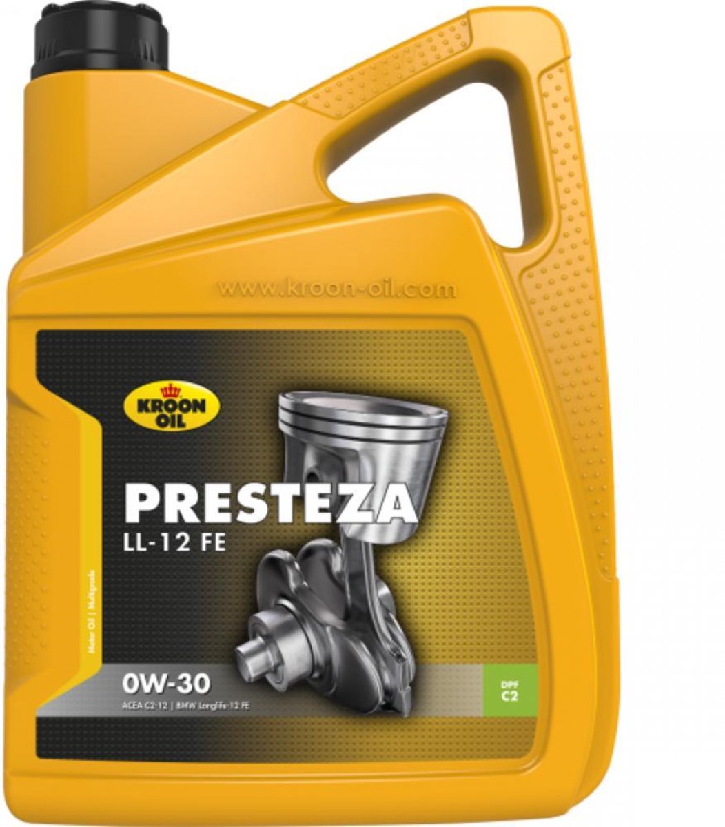Kroon-Oil Motorolie 32524 Presteza LL-12FE 0W-30 - 5 Liter