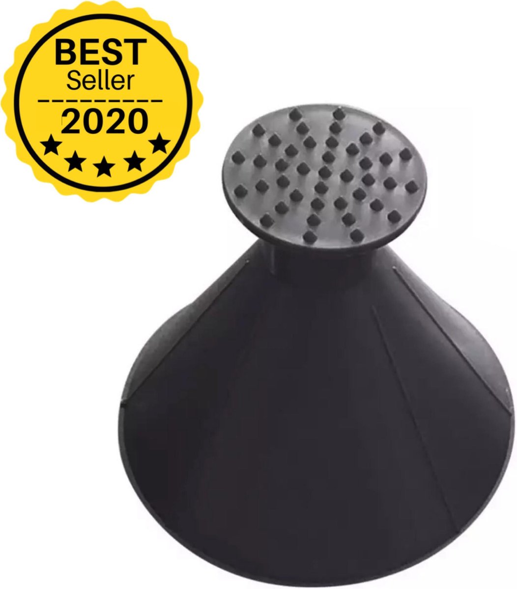 premium 360 graden ijskrabber - Zwart