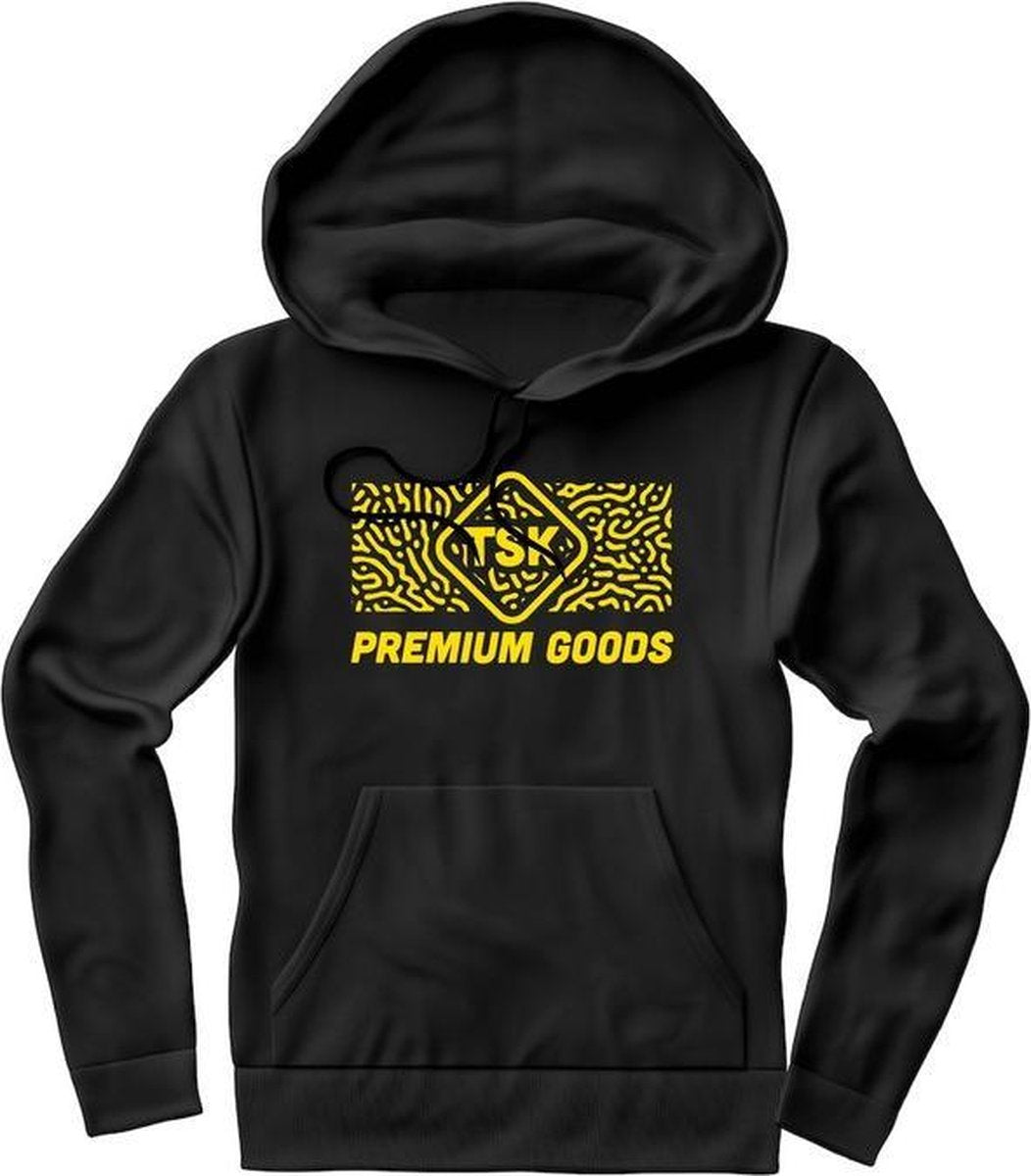 TSK Studio hoodie heren/dames met capuchon|Original & vintage trui |Geel
