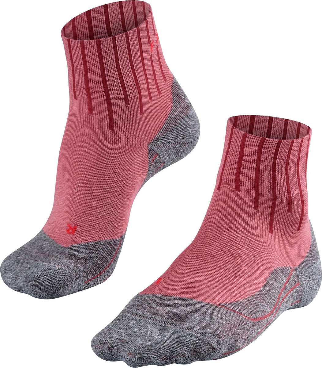 FALKE TK5 Short Equalizer Dames Wandelsokken - Mixed Berry - Maat 35-36