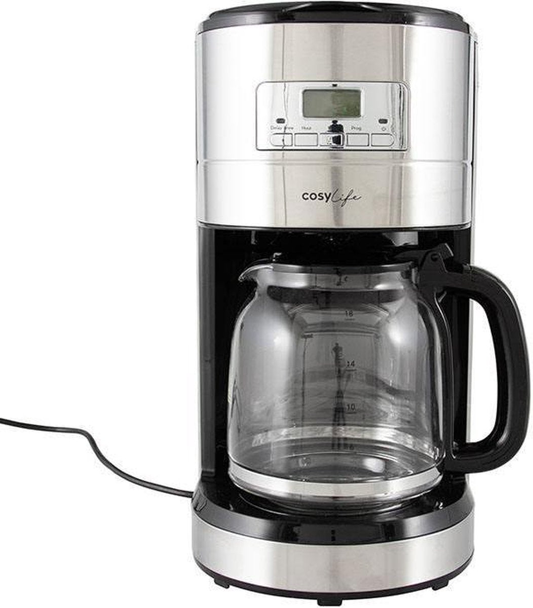 COSYLIFE by ELECTRO DEPOT-  CL-PRG16X - Koffiezetapparaat Programmeerbaar