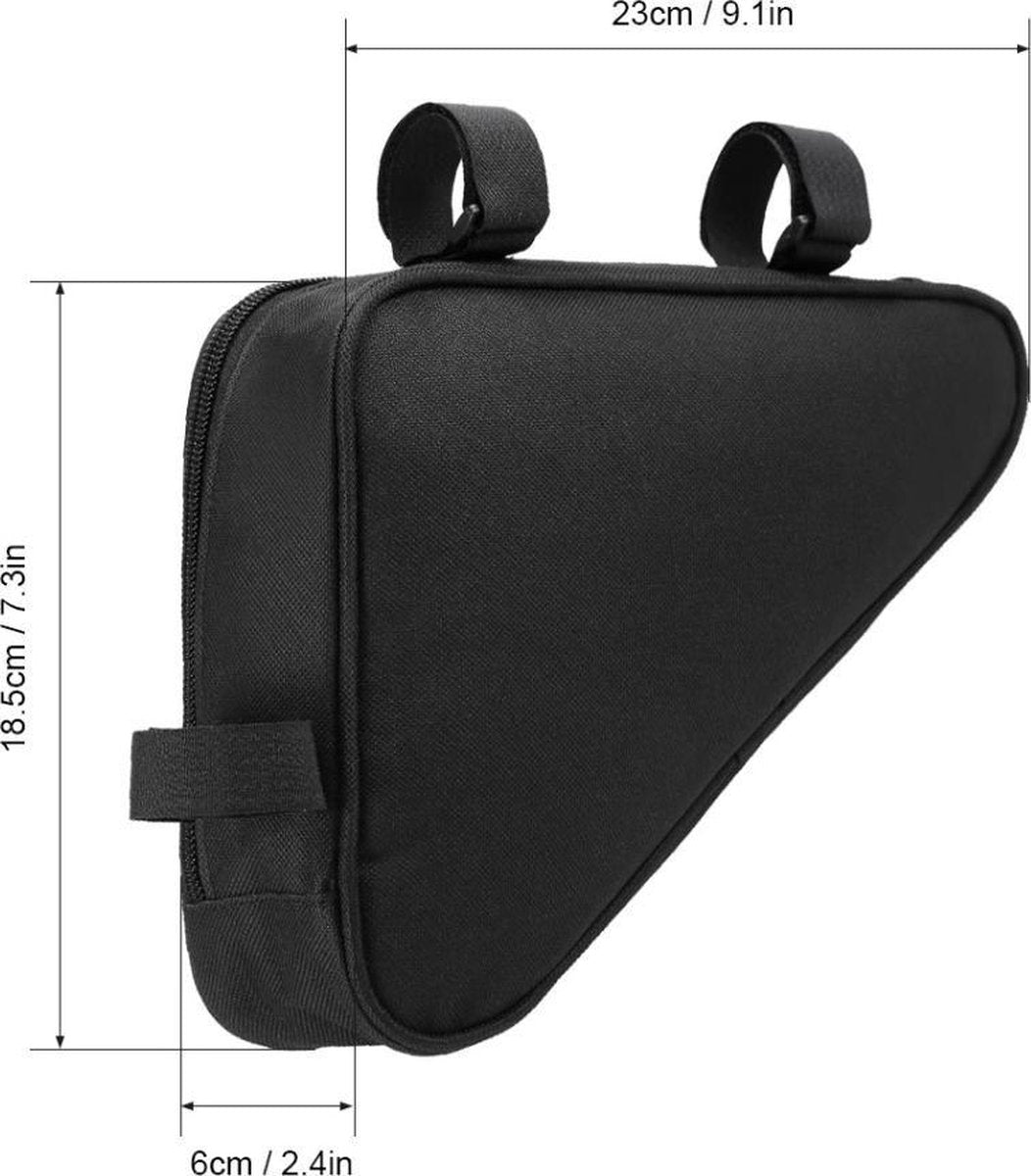 BikerVibes - Fiets reparatieset - Banden plak set fiets - multitool fiets gereedschap - in frame tas