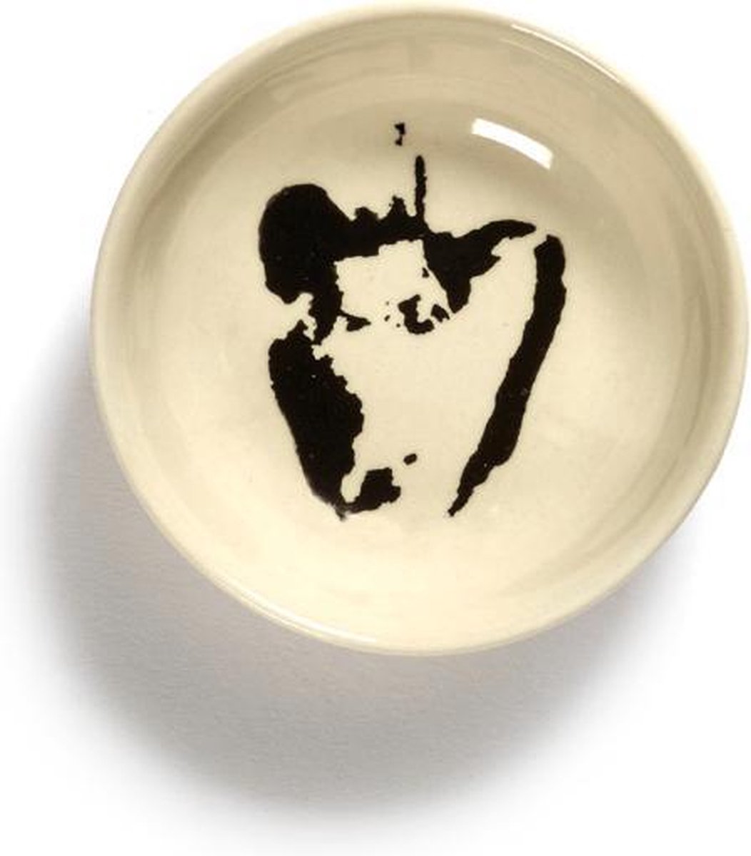 SERAX - Feast by Ottolenghi - Schotel XS 7cm wit Paprika zwart