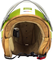 SOXON SP-326 PLUS Groen jethelm L Large 59-60cm hoofdomtrek