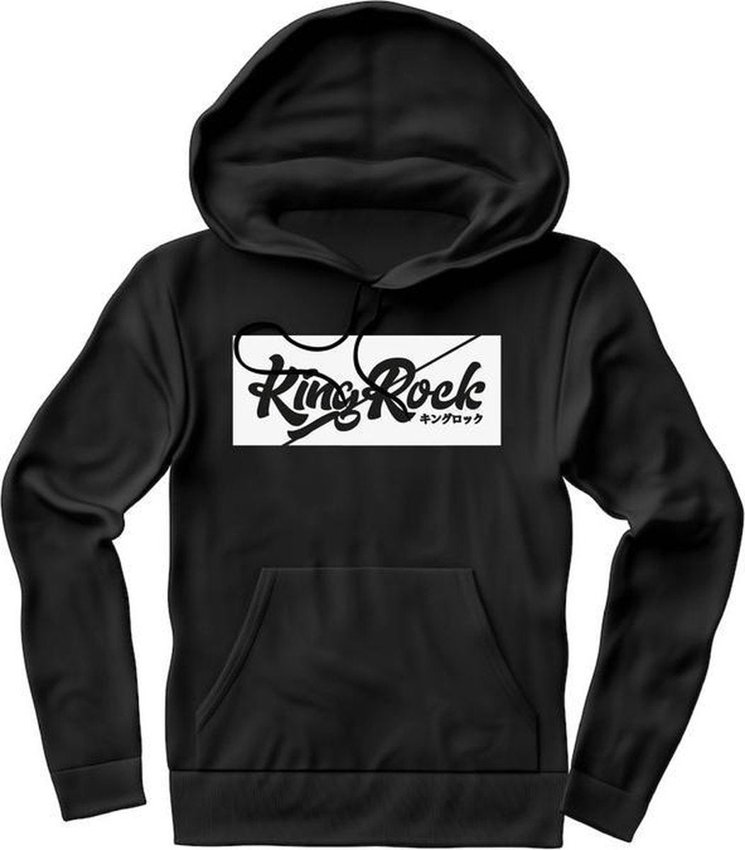 KingRock Studio hoodie heren/dames met capuchon|Original & vintage trui |Wit