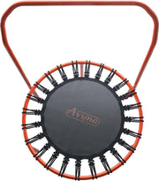 Avyna Fitness trampoline Ø 102 Oranje met beugel