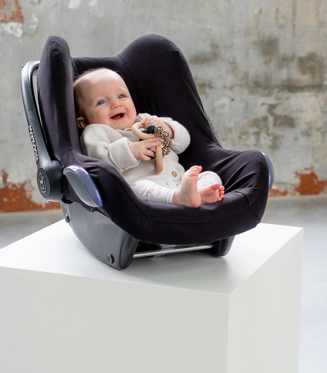 Wallabiezzz - Maxi-Cosi Hoes voor Cabriofix Pebble Citi - Zwart
