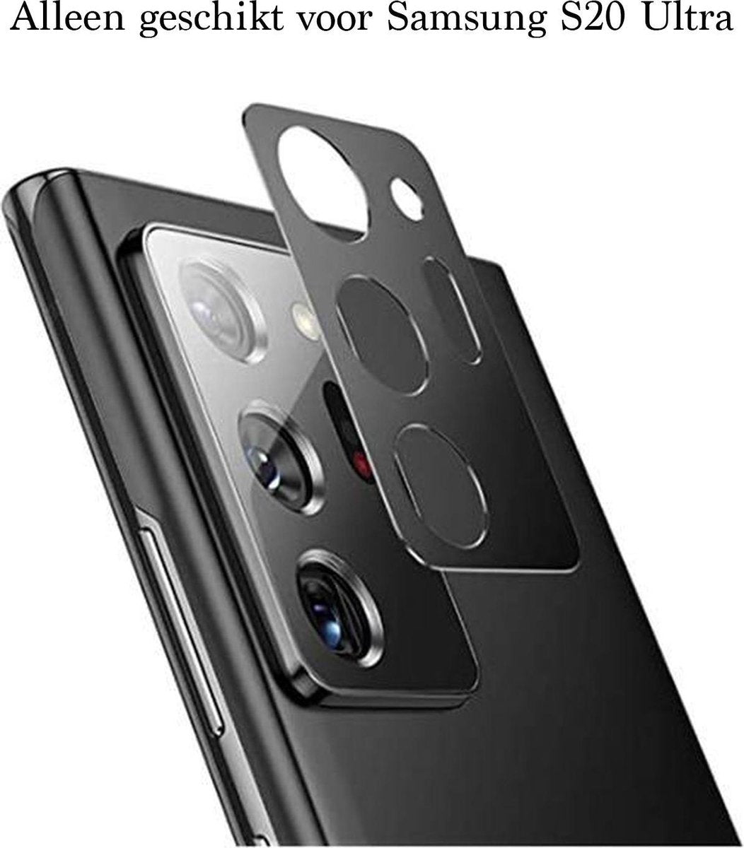 Beschermglas Samsung S20 Ultra Screenprotector - Samsung Galaxy S20 Ultra Screenprotector - Samsung S20 Ultra Screen Protector Camera - 1 stuk