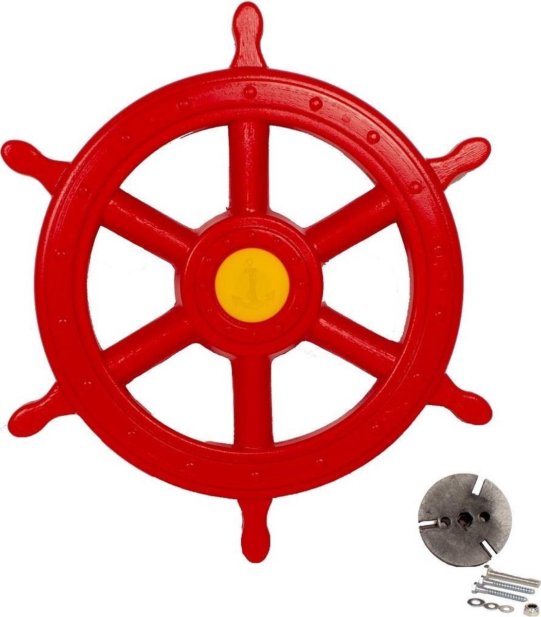 Piratenstuur Groot Rood