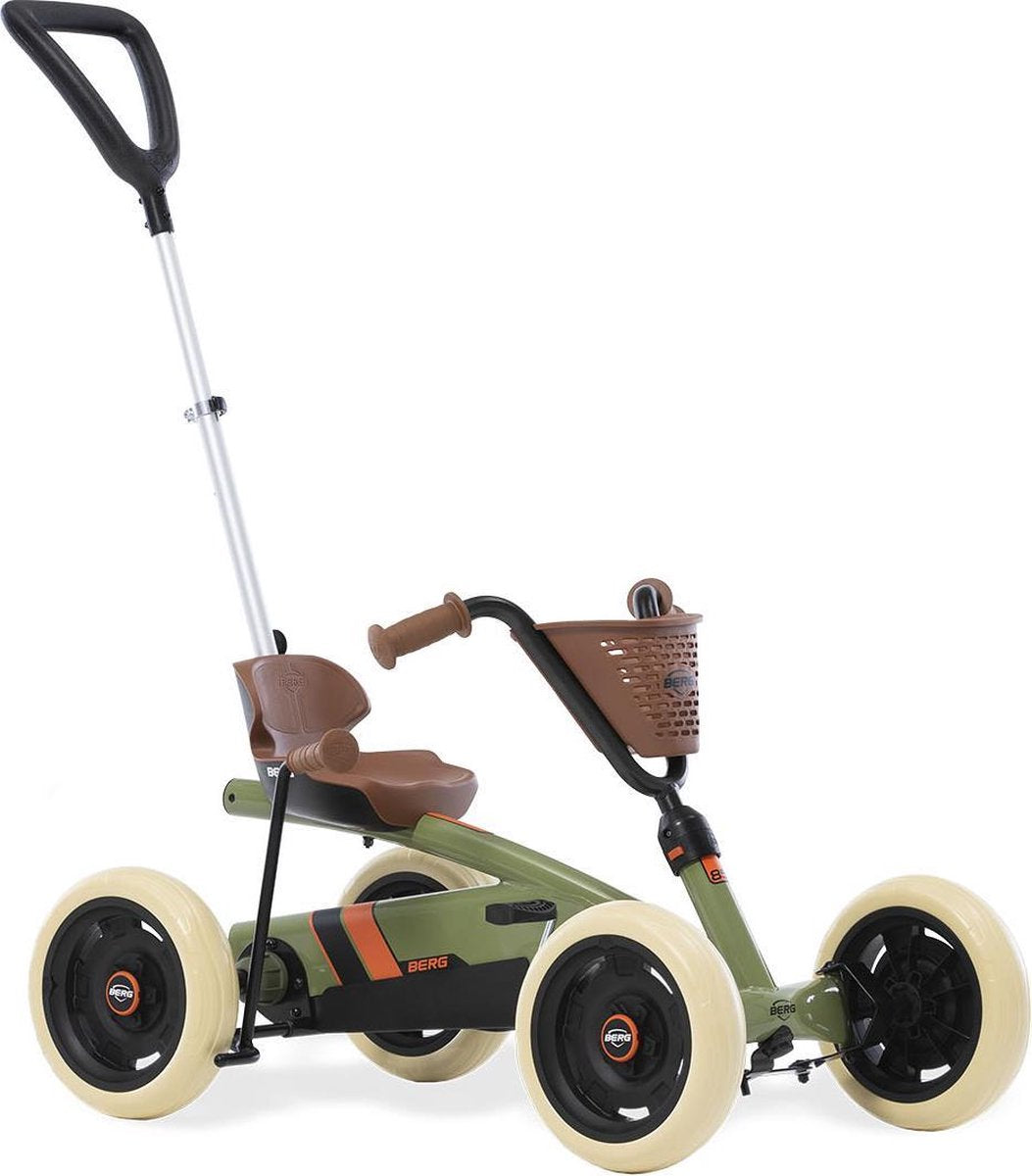 BERG skelter Buzzy Retro 2-in-1 incl. duwstang groen 2-5 jaar