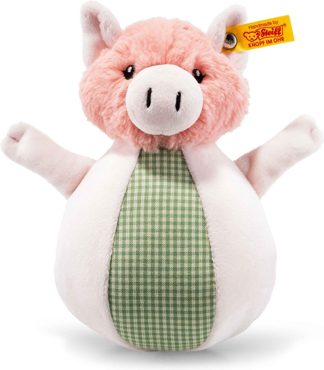 Steiff Happy Farm Piggilee muziek sta op varken 19 cm. EAN 240966
