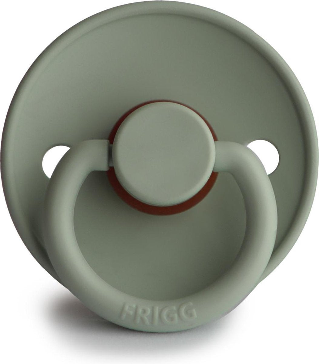 FRIGG Fopspeen maat 2 - 6-18 maanden - Sage - Natuurrubber
