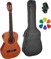 Klassieke gitaar - starter gitaar - spaanse gitaar - gitaar voor beginner - gitaar voor volwassenen - gitaar met hoes - gitaar met tas  - stemapparaat gitaar -