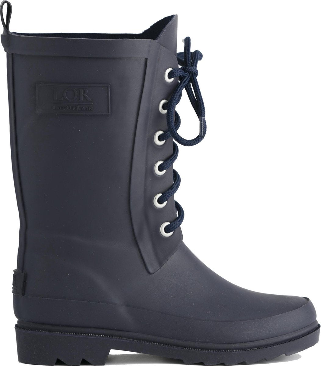 Regenlaarzen LotOfRain Kinderen (Kids) - Blauw - maat 32 (Valt op maat