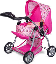 Mini Mommy Poppenwagen Roze 59 X 35
