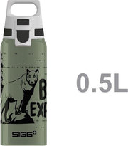 Sigg Teens Drinkfles Brave Mountain Lion met ONE Dop 0