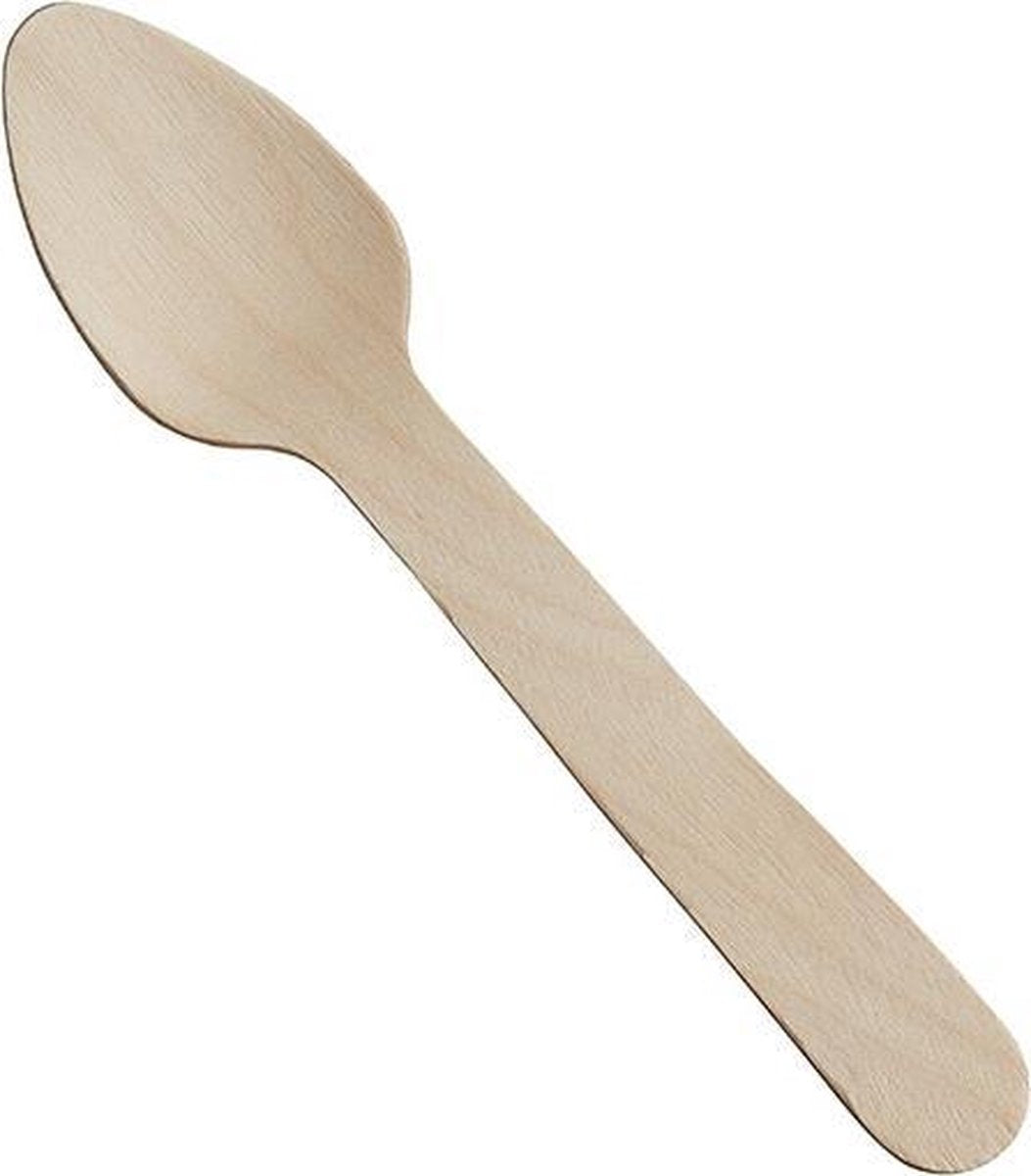 Houten lepeltjes (FSC) 110mm - 2.000 stuks