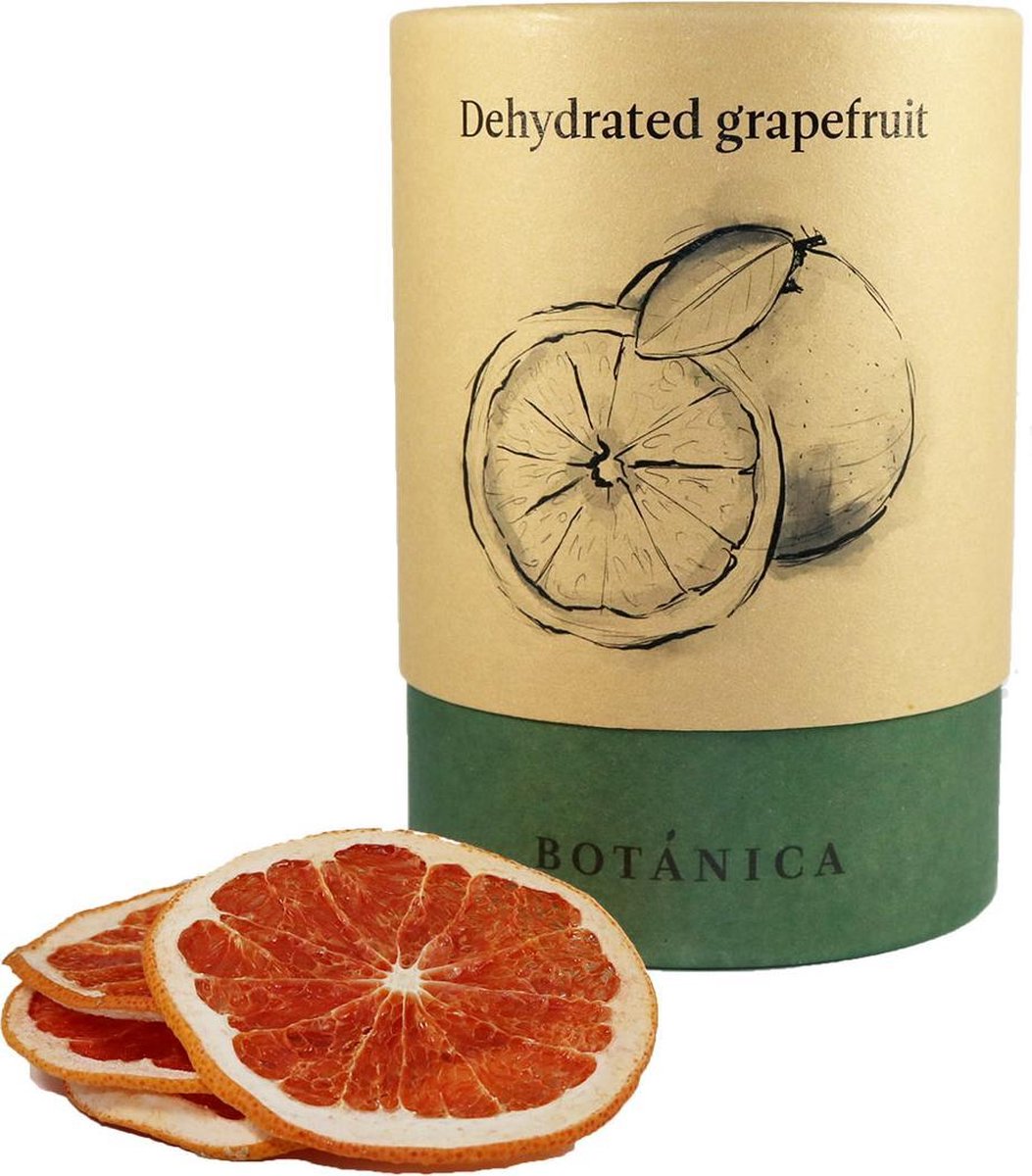 BOTANICA Gedroogde Pompelmoes Schijfjes 90 g