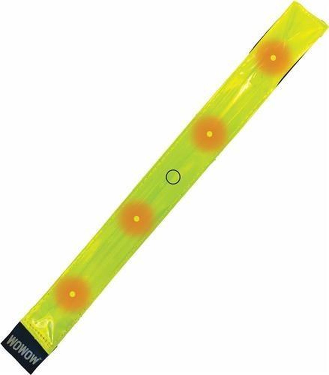 Wowow - Reflecterende Armband - Unisex - Rood