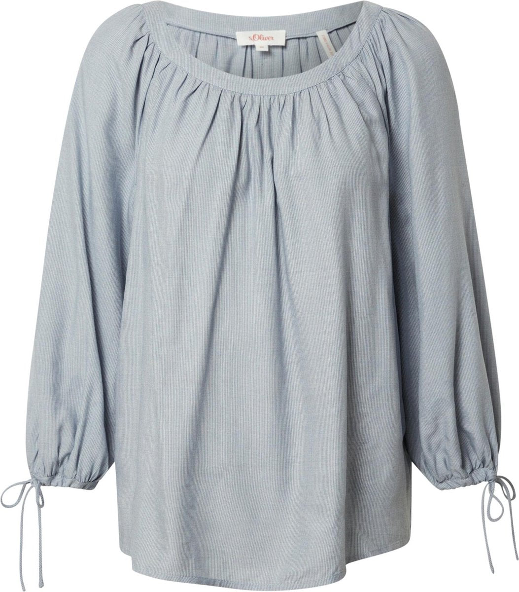 S.oliver blouse Smoky Blue-36 (S)