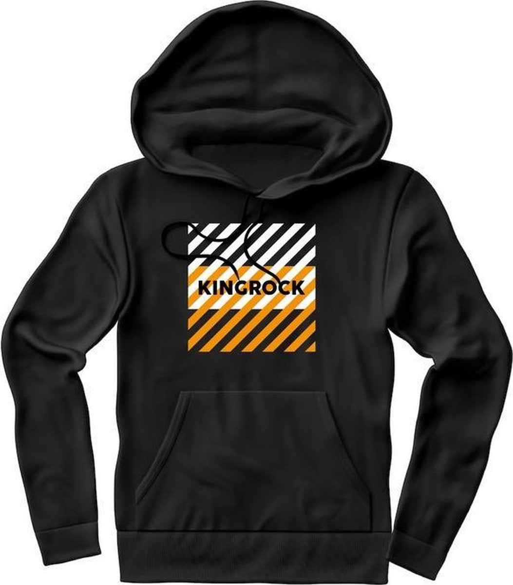 KingRock Studio  Hoodie | Geel | Heren / Dames | Original & Vintage Hoodie met Capuchon | Perfect Kleding Trui Verjaardag Cadeau |