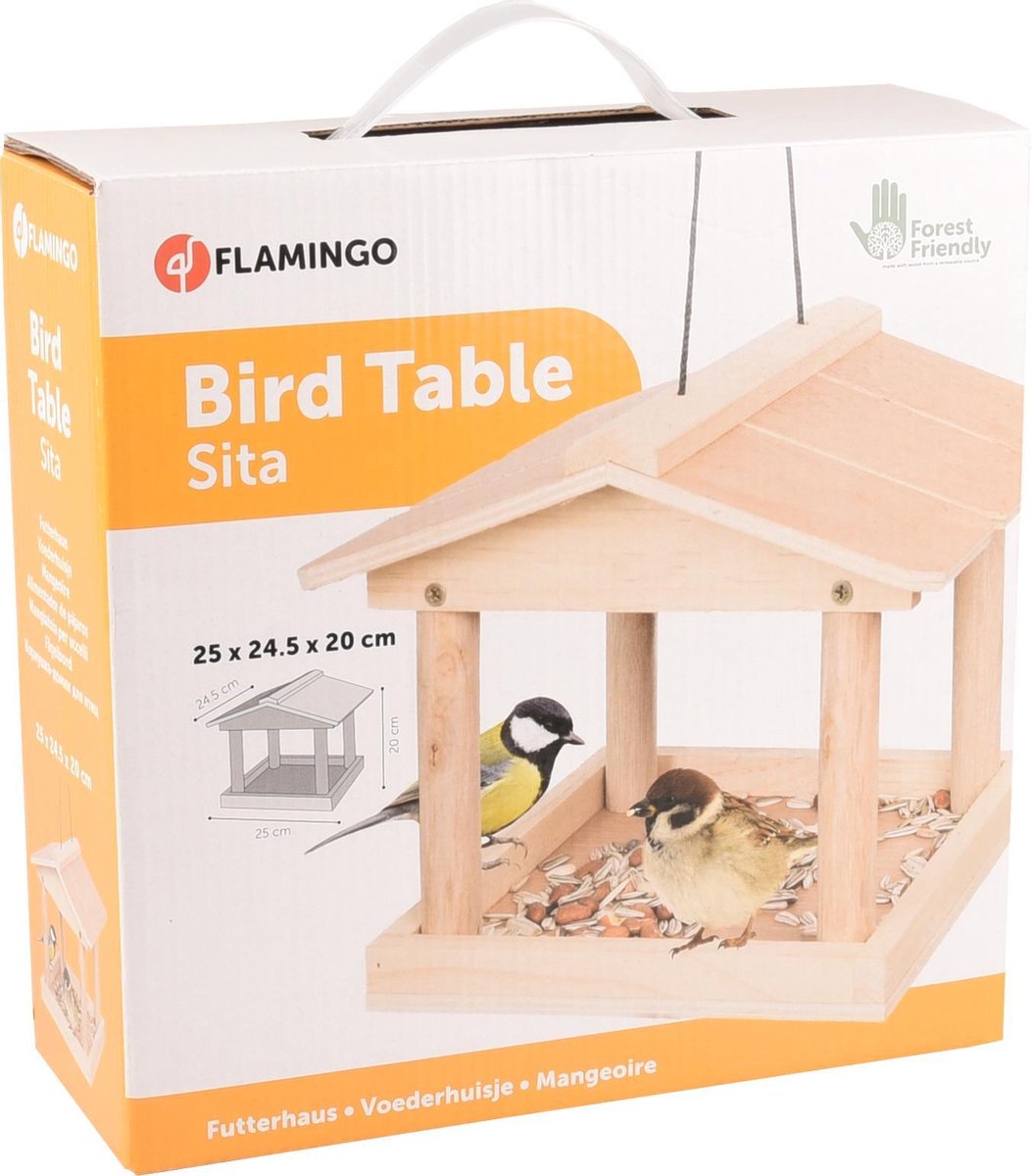 Flamingo Voederhuis sita 25x24
