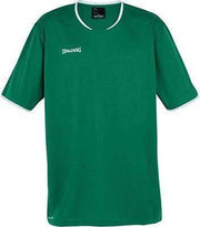 Spalding Shooting SS Shirt Unisex - Groen / Wit - maat XL