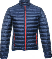 Alvivo Outdoorjas Workuta Heren Nylon Donkerblauw/rood Maat M