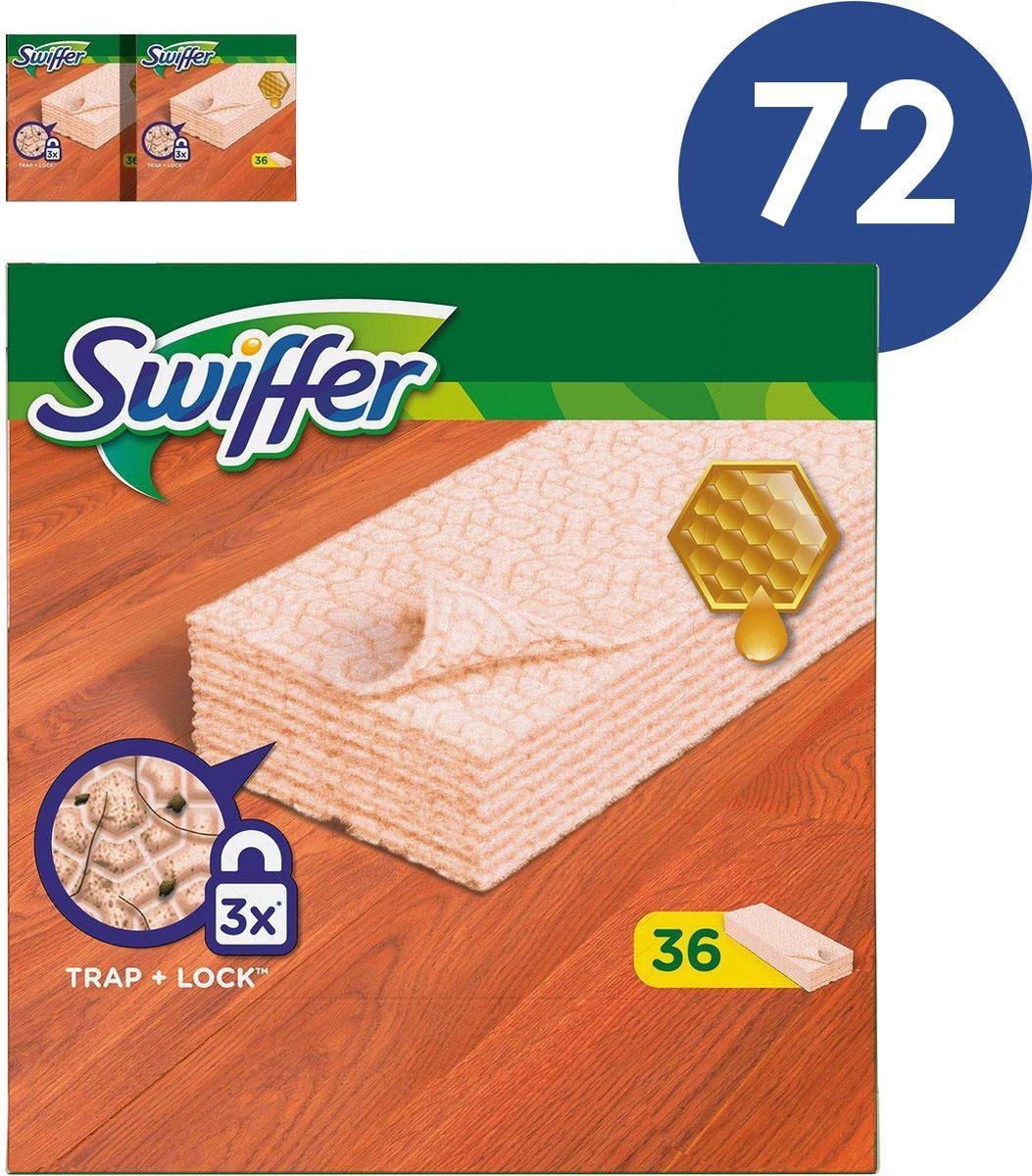 Swiffer Vloerreiniger Parket Doekjes - 2 x 36 (72) Stuks - Navul Stofdoekjes