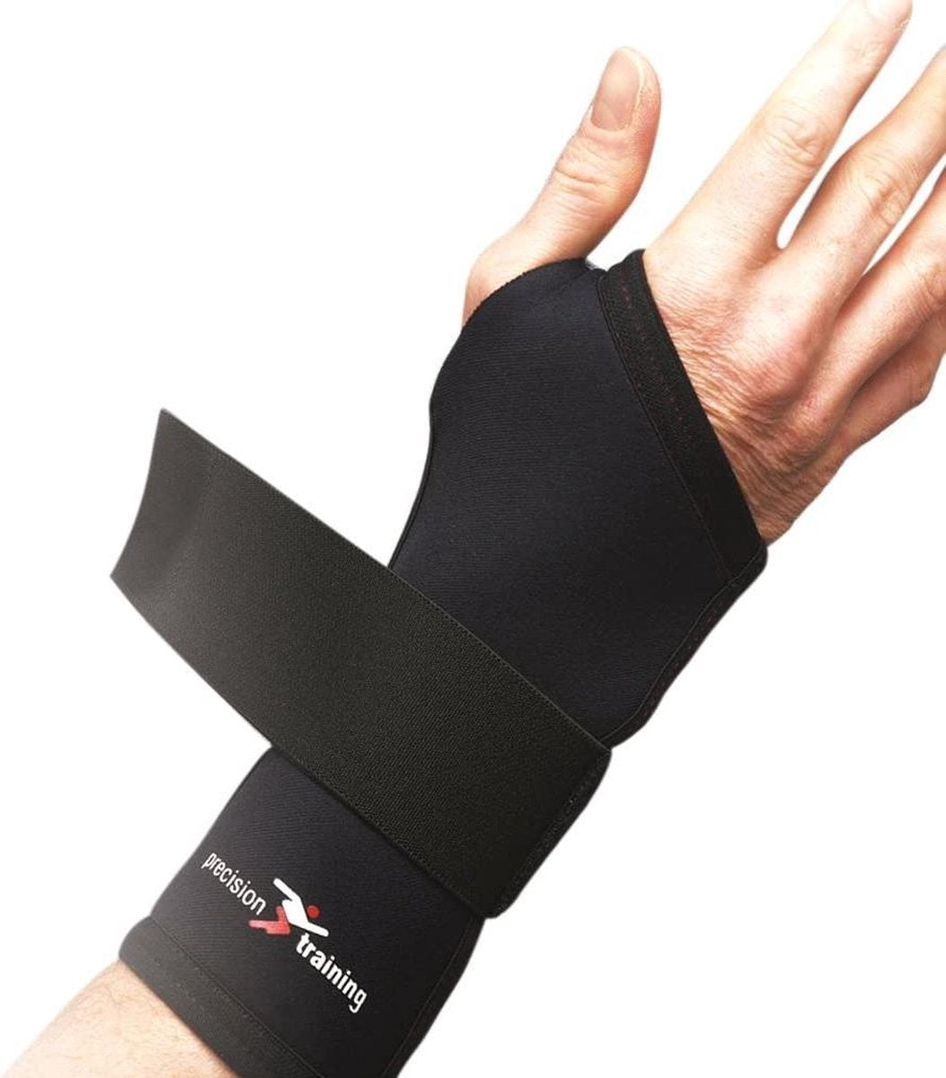 Precision Polsbandage Neopreen Zwart Maat S