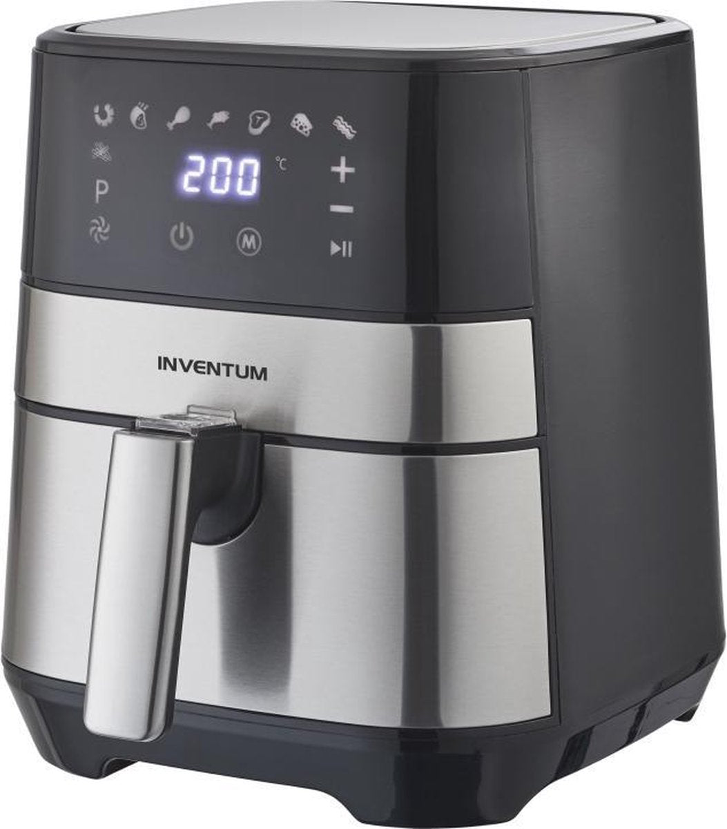 Inventum GF350HLD Hetelucht Friteuse 3.5L 1500W Zwart/RVS