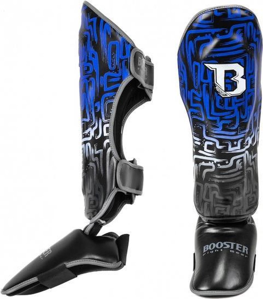 Booster Scheenbeschermers SG Labyrint Blauw Large