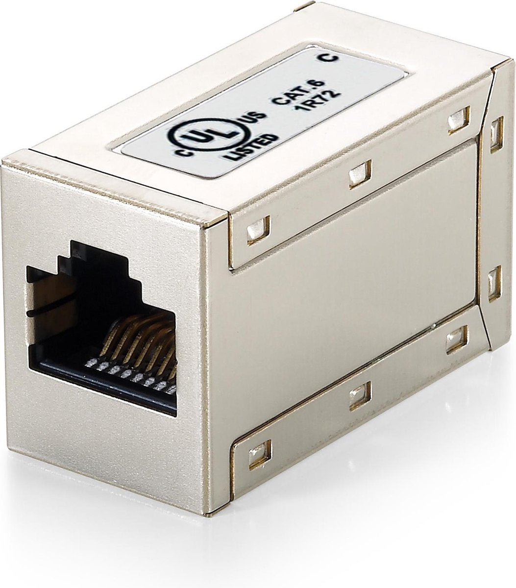 Equip 121169 tussenstuk voor kabels RJ-45 Metallic
