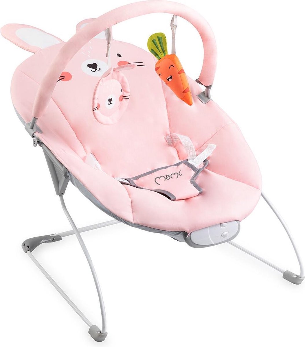 MoMi Bouncer - Wipstoel - Glossy - Bunny