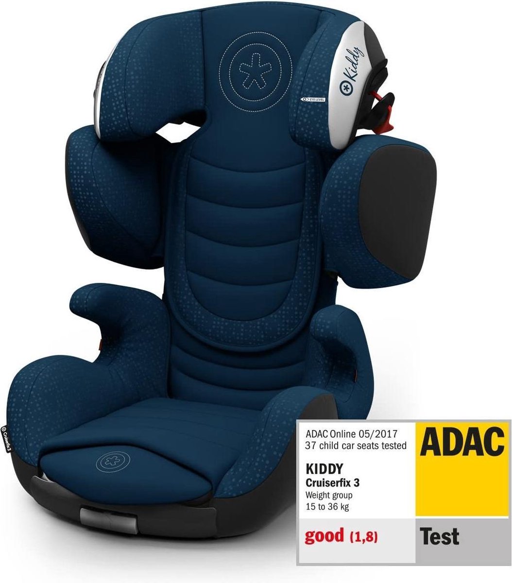 Kiddy Cruiserfix 3 Autostoel Indigo Blue