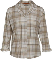 ESSENZA Delphine Beau Pyjama Top 3/4 Sleeve Almond - XL