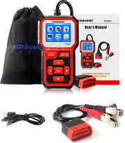 OBD2 II EOBD Car Diagnose Code Scanner met Accu Tester