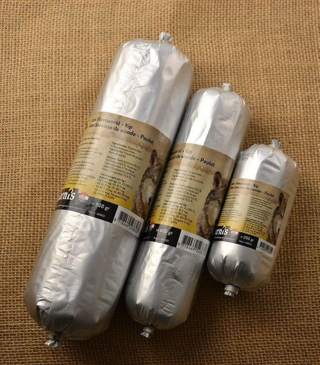 Carnis houdbare worst klein - 100% Kip - 200 gram