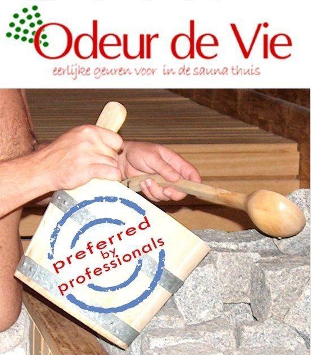 Cadeaupakket Sauna opgiet geur: 5x Zoet 100ml